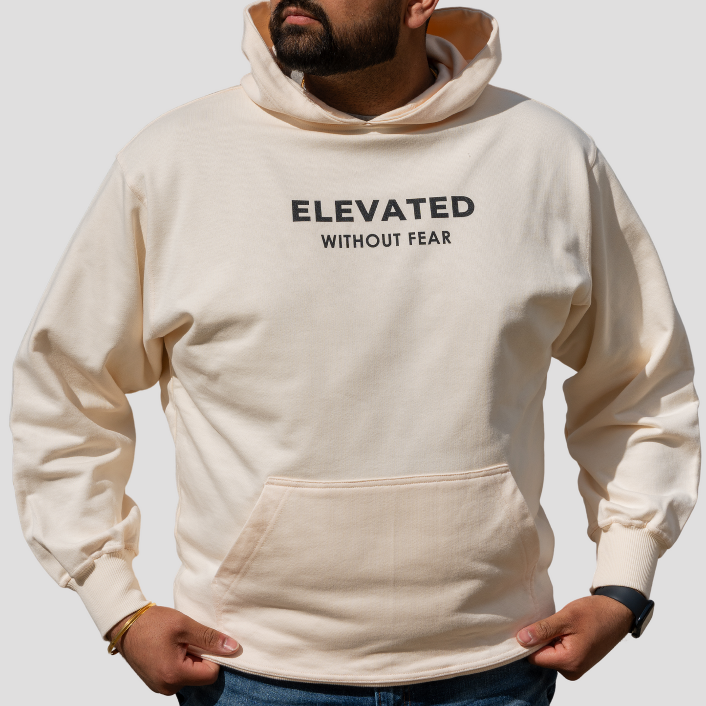 EWF HOODIE | CREAM