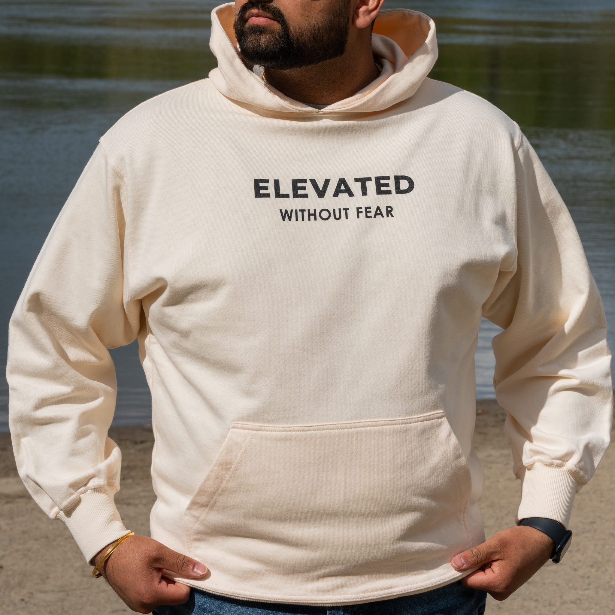 EWF HOODIE | CREAM