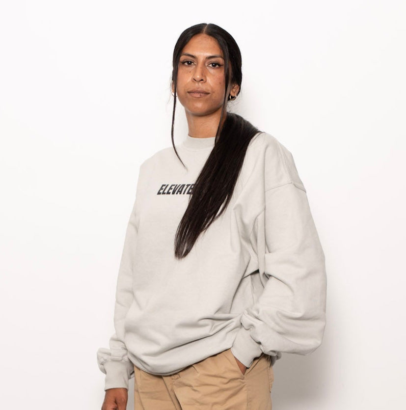 ELEVATED CREWNECK | OCEAN