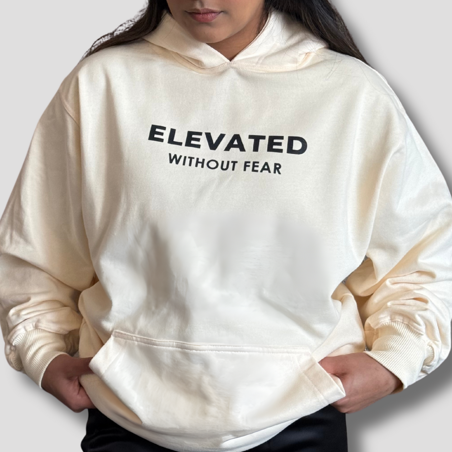 EWF HOODIE | CREAM